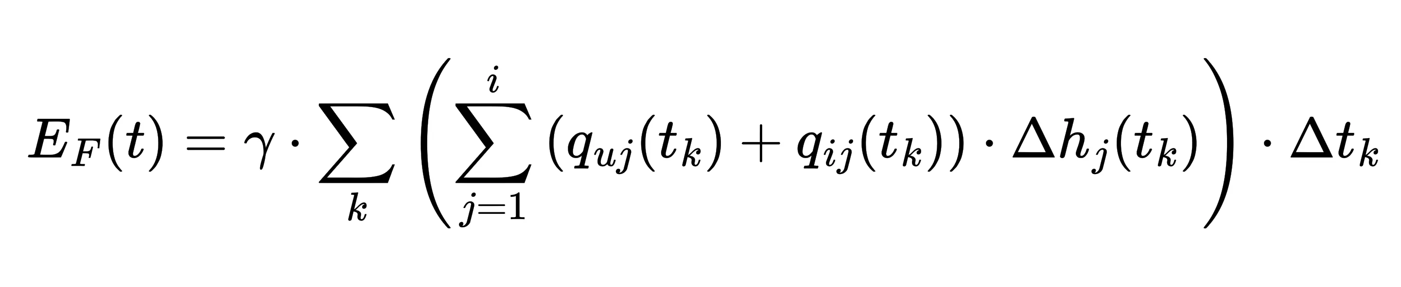 Energy Efficiency Formulas
